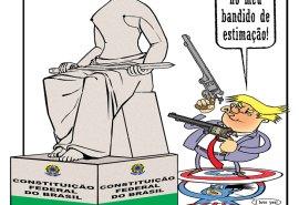 Trumpistoleiro e Capitão Americanalha: vilania em dose dupla