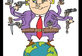 O senhor das armas em seu labirinto