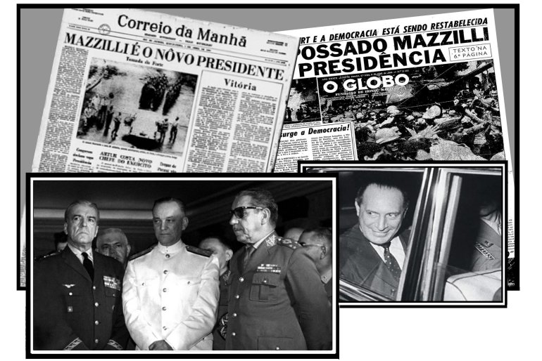 2 de março de 1964: a junta militar que mandava de fato, e o fantoche Mazzilli