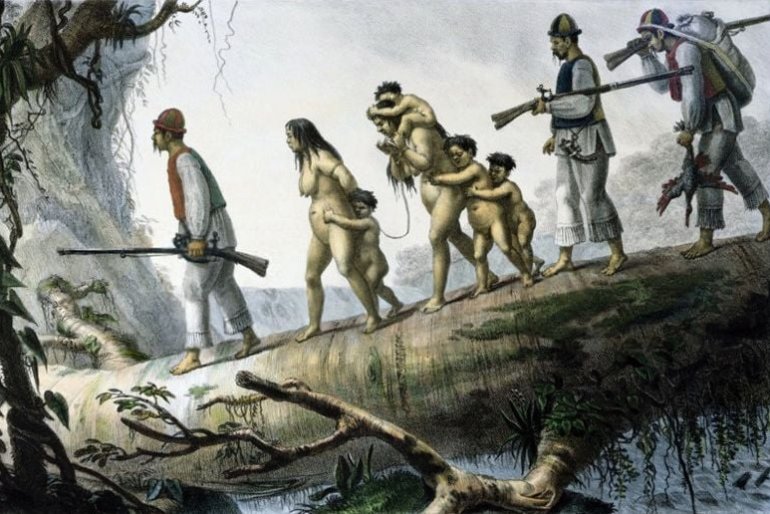 Por se oporem à captura e escravidão de índios, os jesuítas foram expulsos de São Paulo