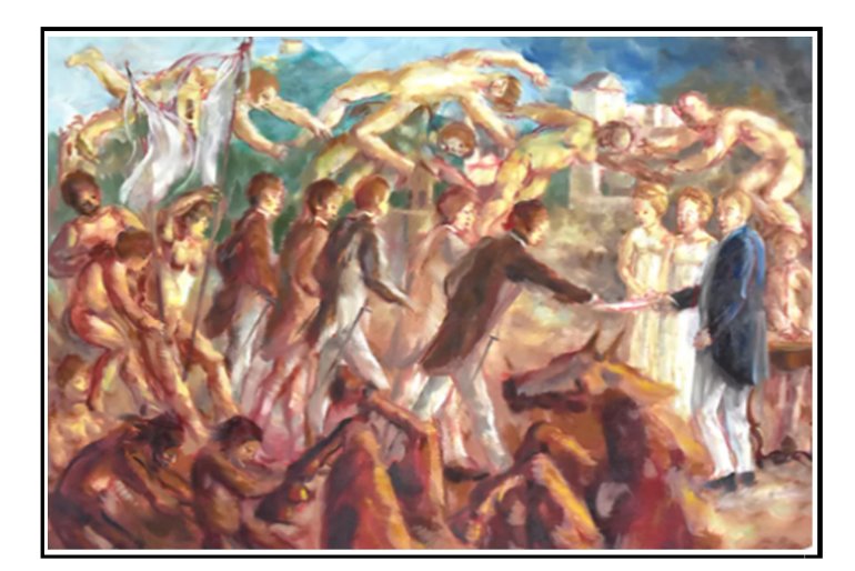 Emancipação de Alagoas, quadro de Pierre Chalita